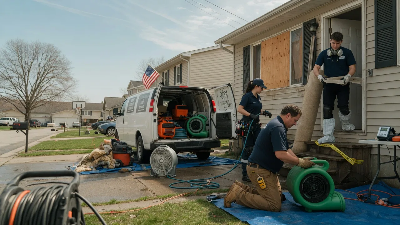 Water Damage Restoration in Tennessee Ridge, TN near me